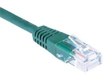 Patch kabel UTP, Cat5e, 0,25m, zelený