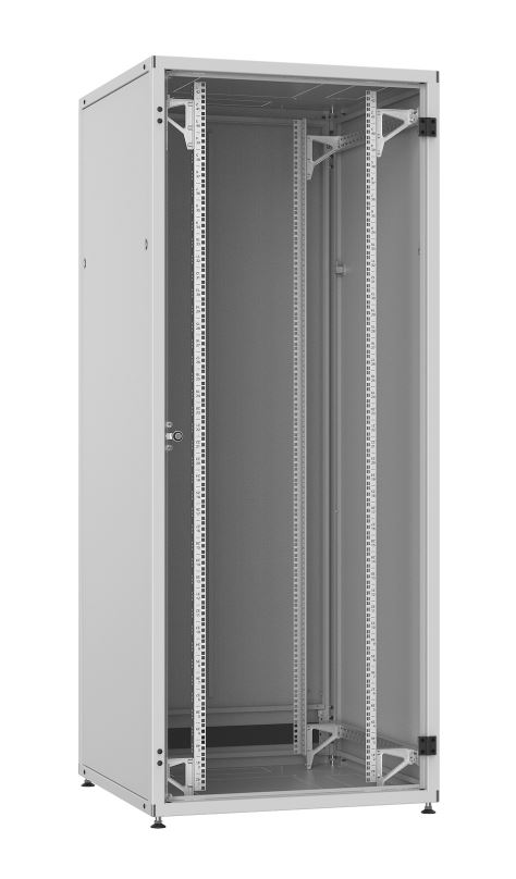 Solarix Rozvaděč LC-50 42U, 800x1000 RAL 7035, skleněné dveře