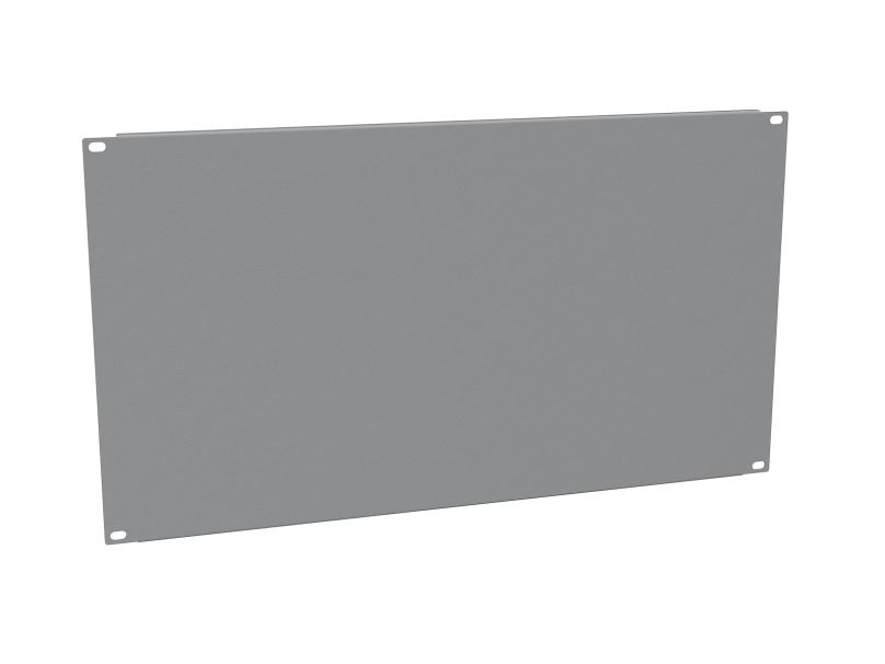 Solarix Zaslepovací panel 19" 6U RAL 7035, ZP-06-G