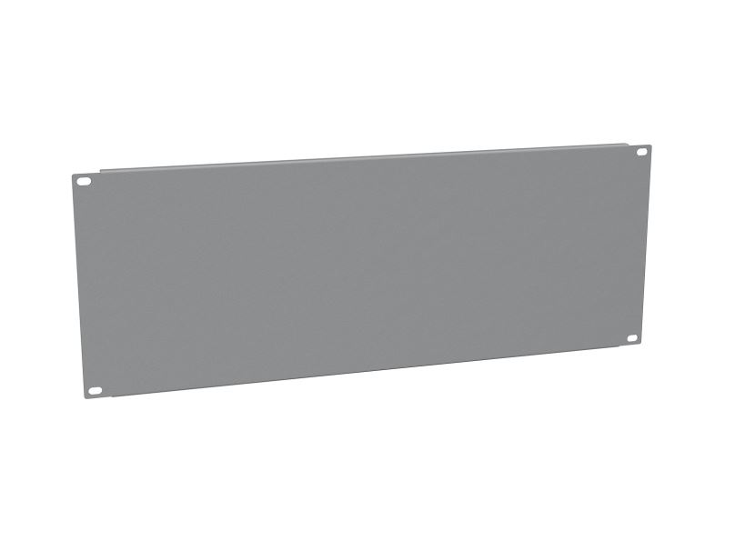 Solarix Zaslepovací panel 19" 4U RAL 7035, ZP-04-G